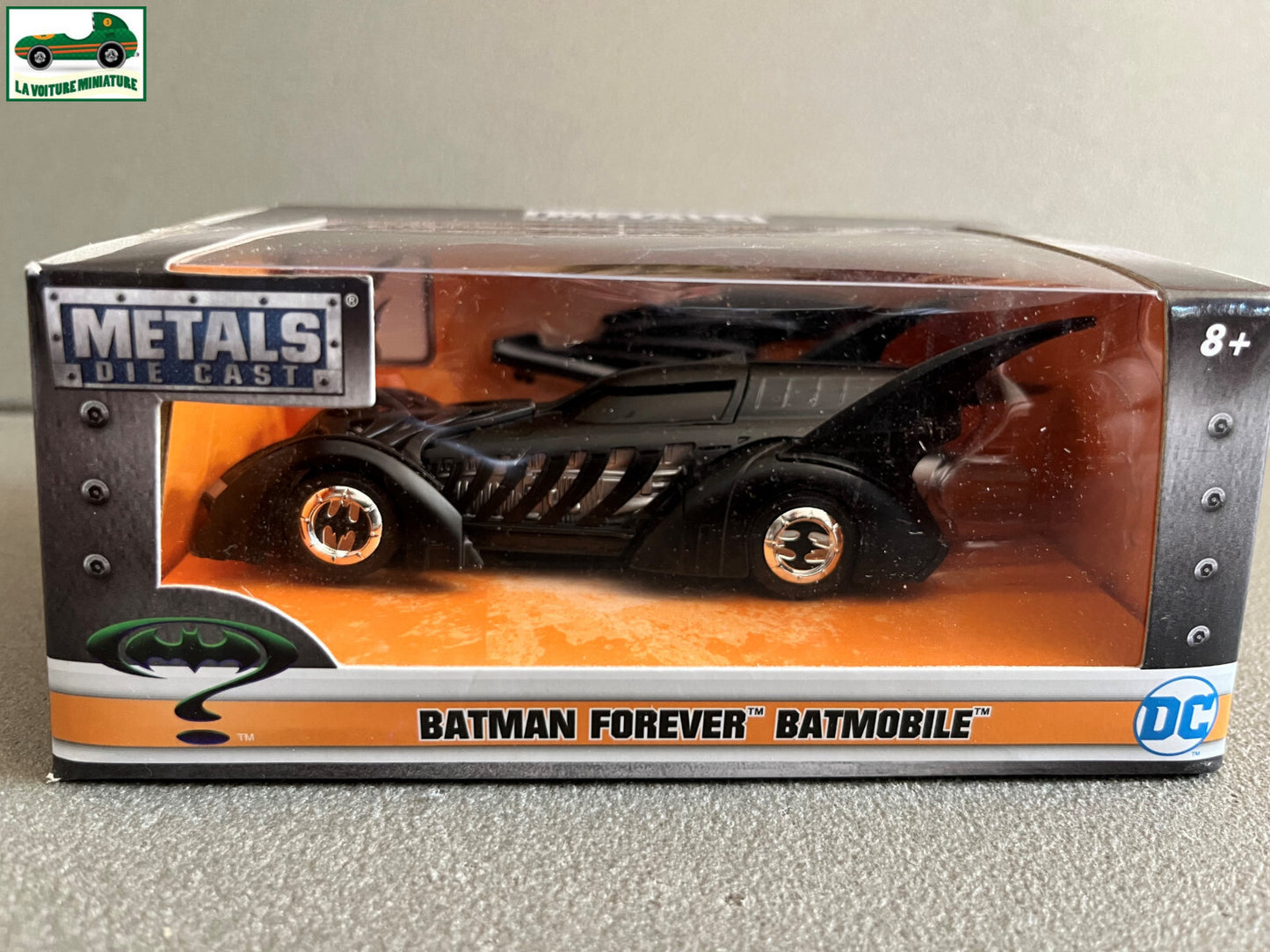Voiture Miniature Batmobile Batman Forever Jada au 1/43