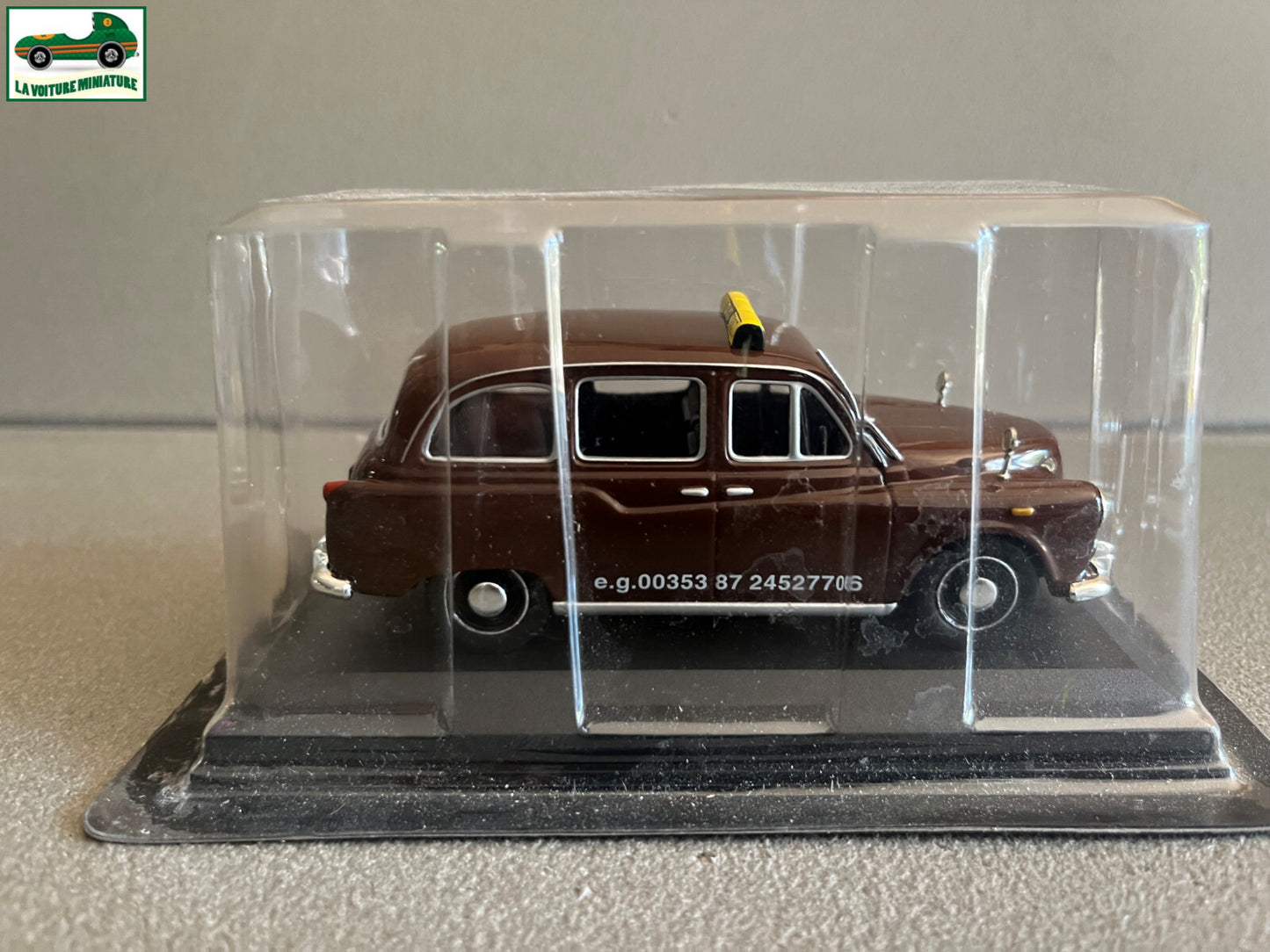 Voiture Miniature Austin FX4 Dublin 1980 Taxi Du Monde au 1/43 Altaya