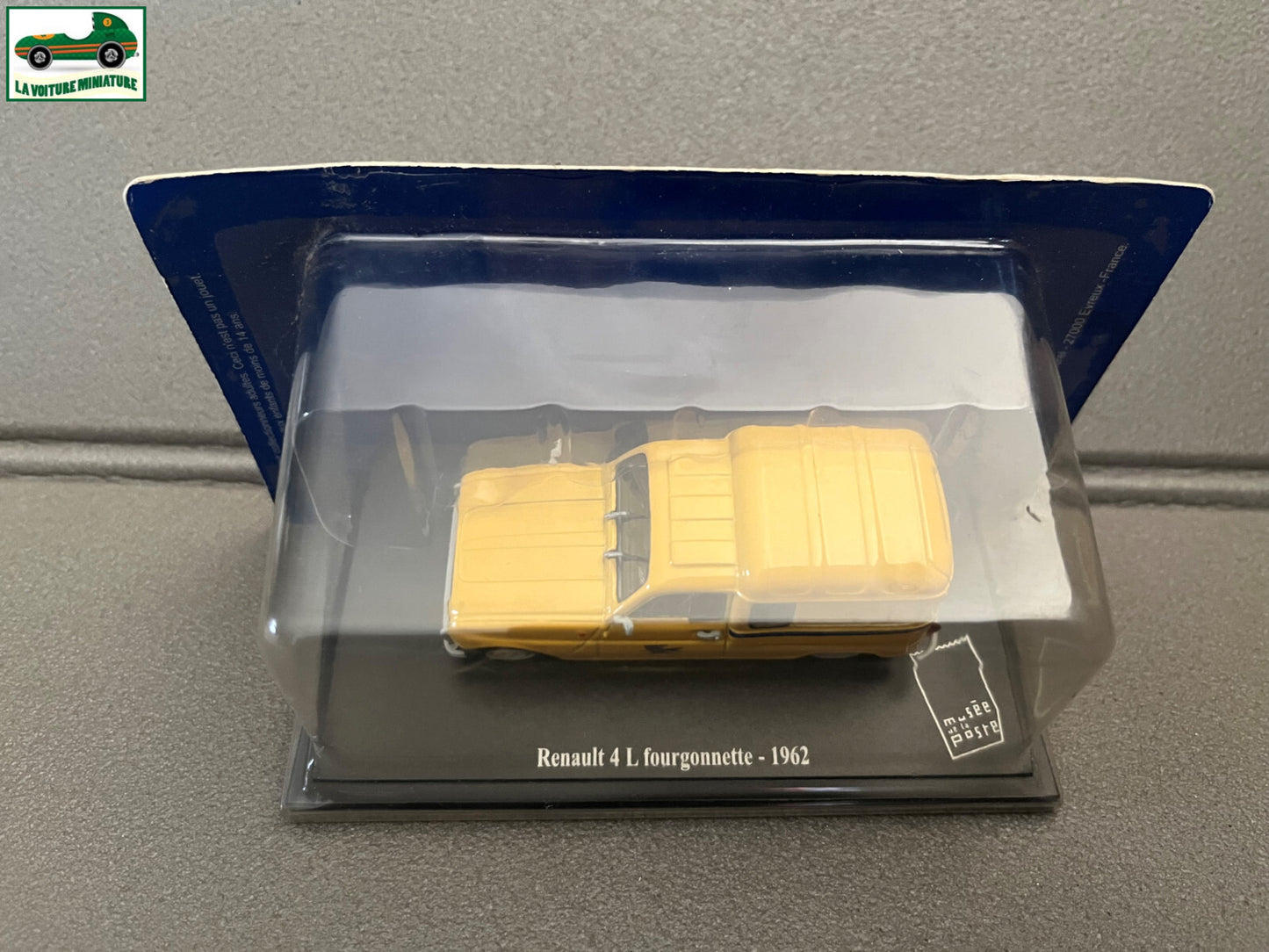 Voiture Miniature Renault 4L Fourgonnette 1962 La Poste au 1/43