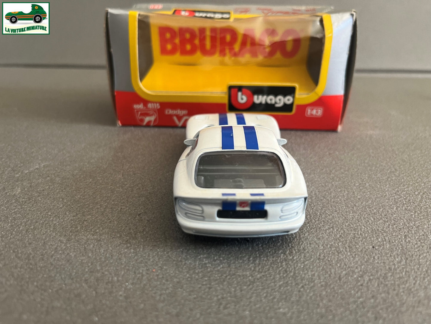 Voiture miniature Burago Dodge Viper GTS Coupé 4115 au 1/43