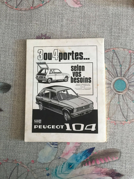 Livre Revue Technique Automobile Peugeot 404 Volkswagen Golf et Scirocco