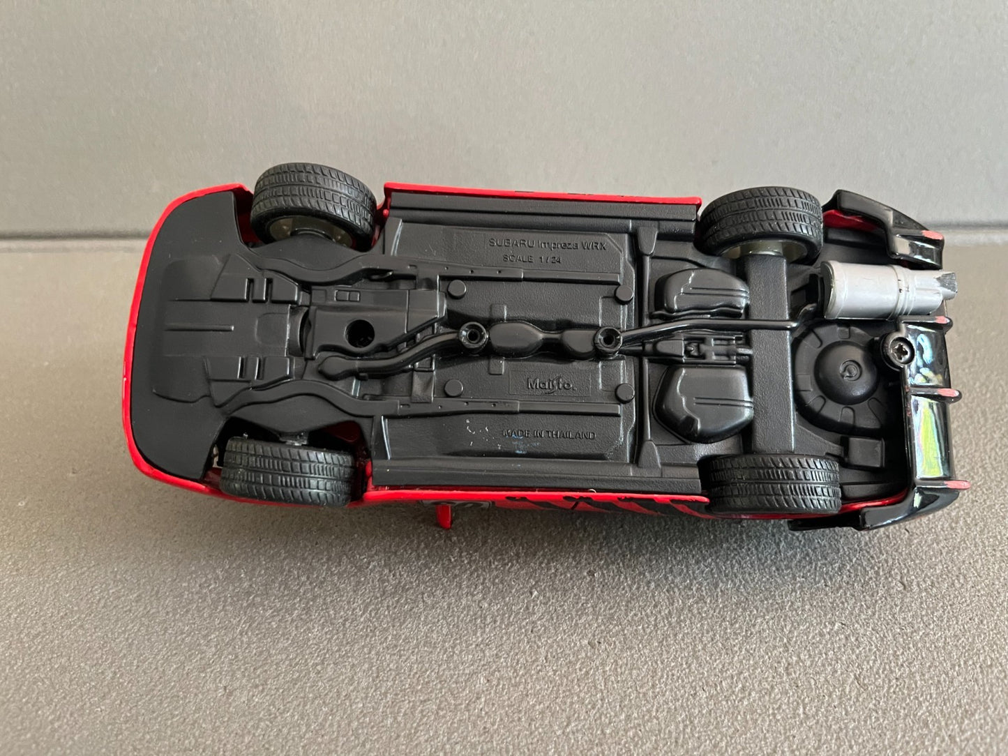 Ancienne Miniature Voiture Subaru Impreza WRX Maisto 1/24