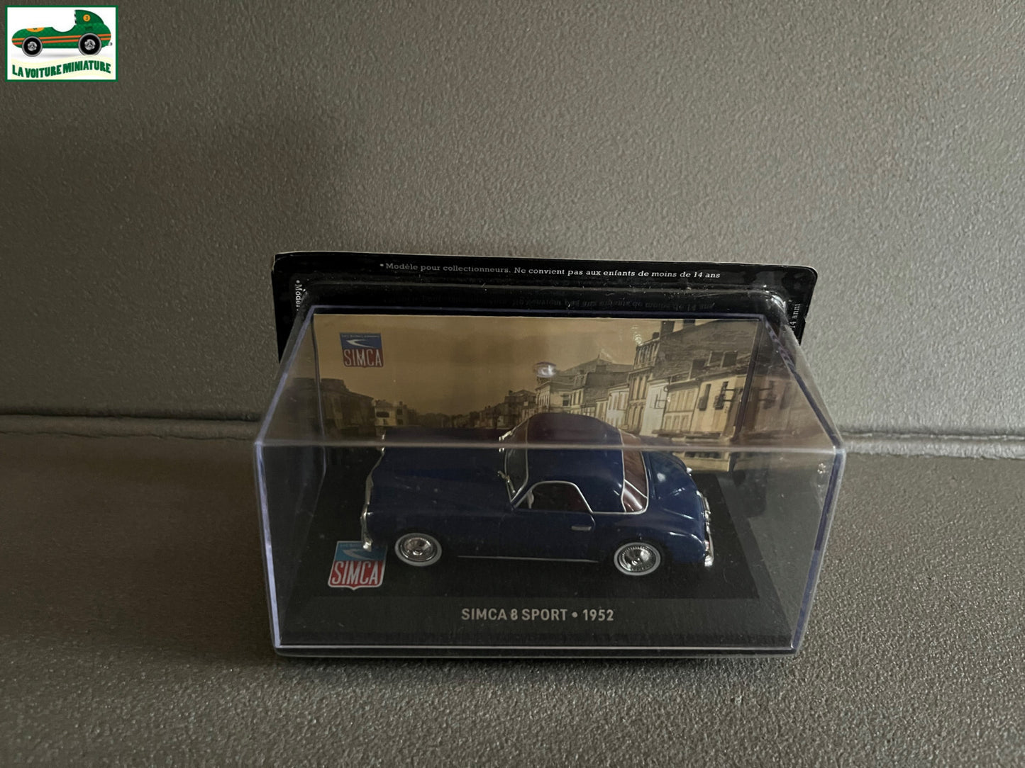 Voiture Miniature Simca Huit Sport 1952 1/43