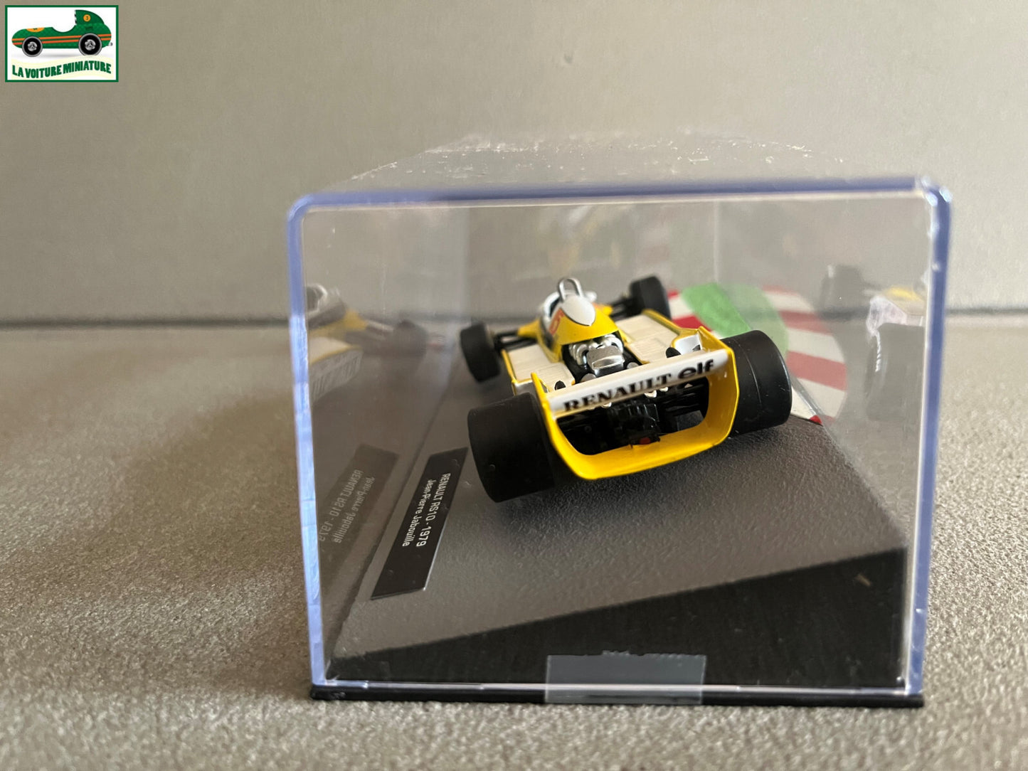 Voiture miniature Formule 1 F1 Renault RS10 1979 Jabouille au 1/43