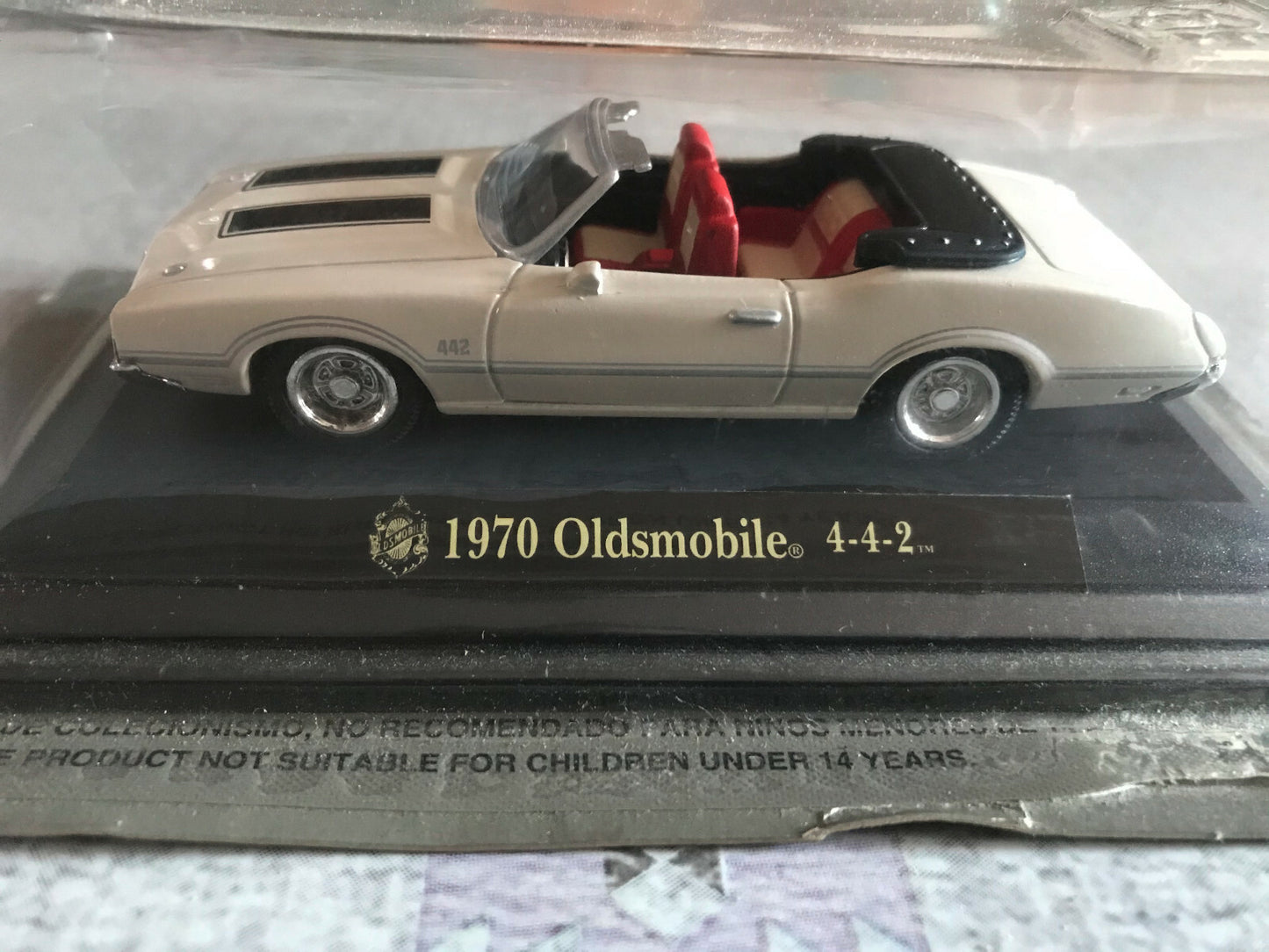 Voiture Miniature 1970 Oldsmobile 4-4-2 Fabbri au 1/43