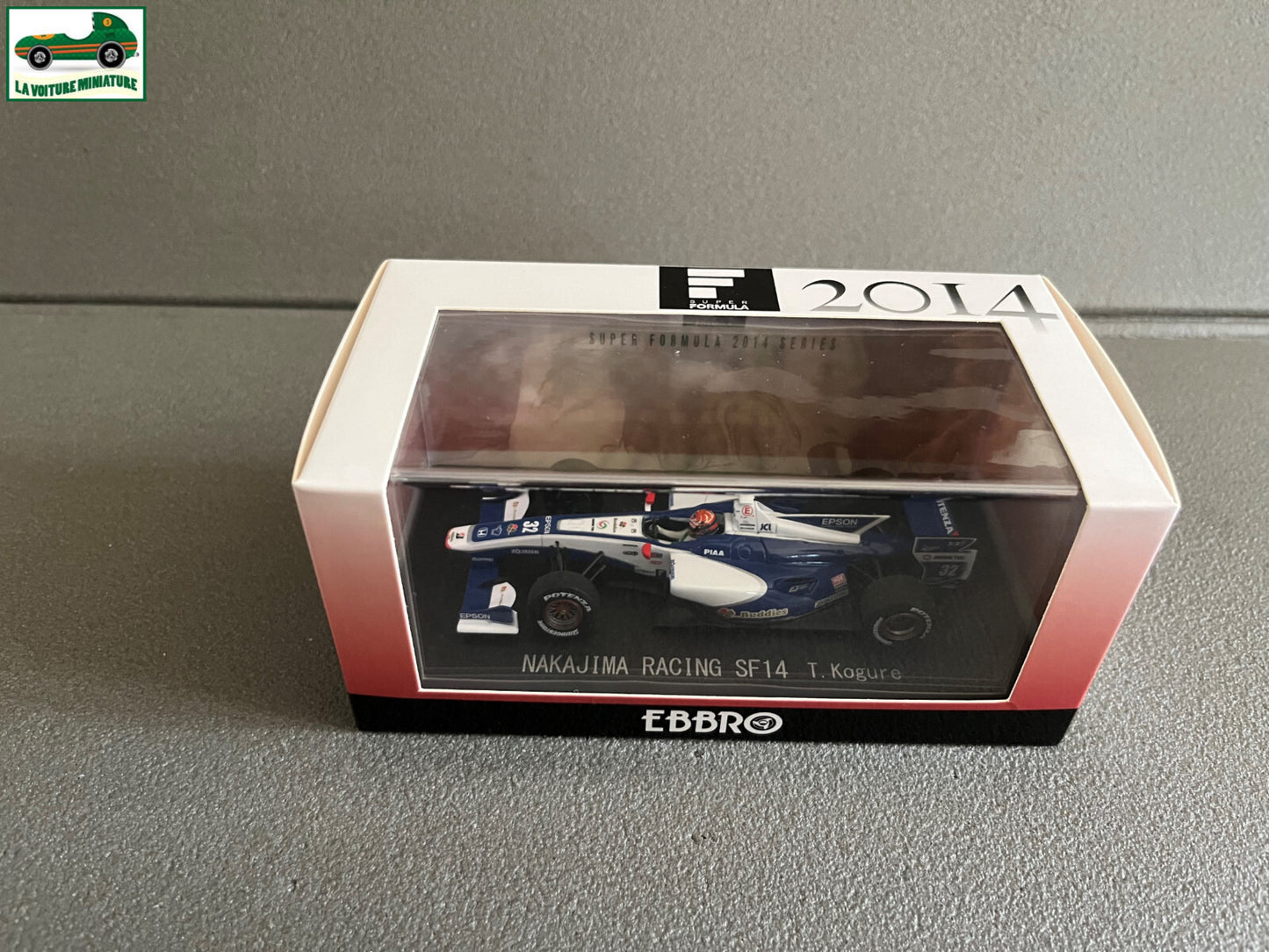 Voiture Miniature Nakajima Racing SF14 Formula 2014 Kogure F1 Ebbro au 1/43