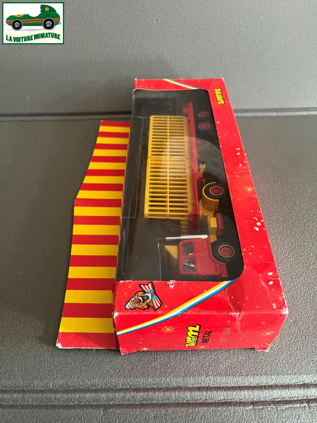Voiture Miniature Semi Remorque Renault Transport Cage Pinder Verem 803 1/50