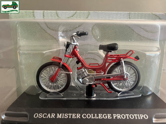 Moto Cyclomoteur miniature Oscar Mister College Prototipo Leo Models 1/18