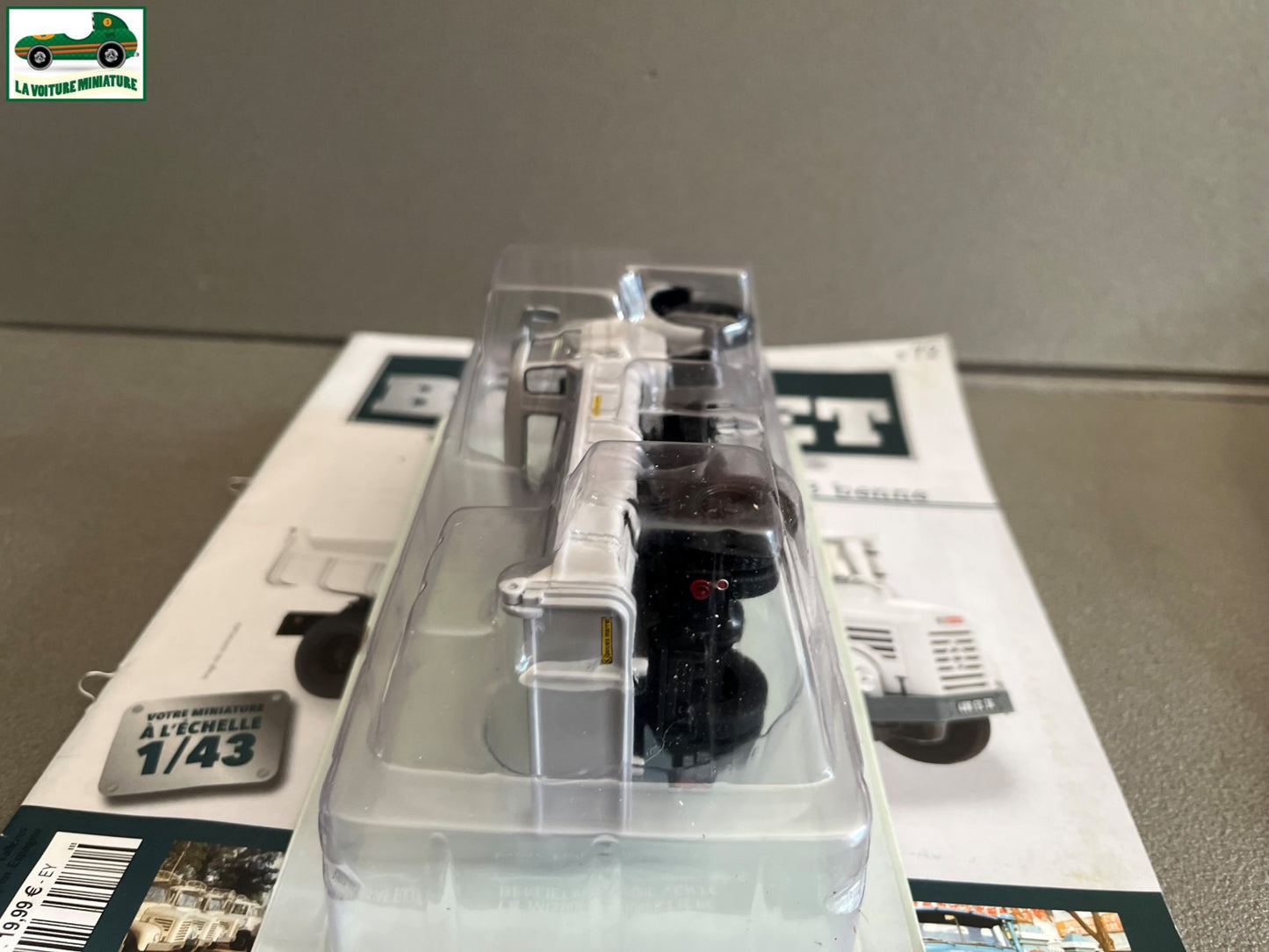 Voiture miniature Camion Berliet L 62 RM3 benne Hachette 1/43