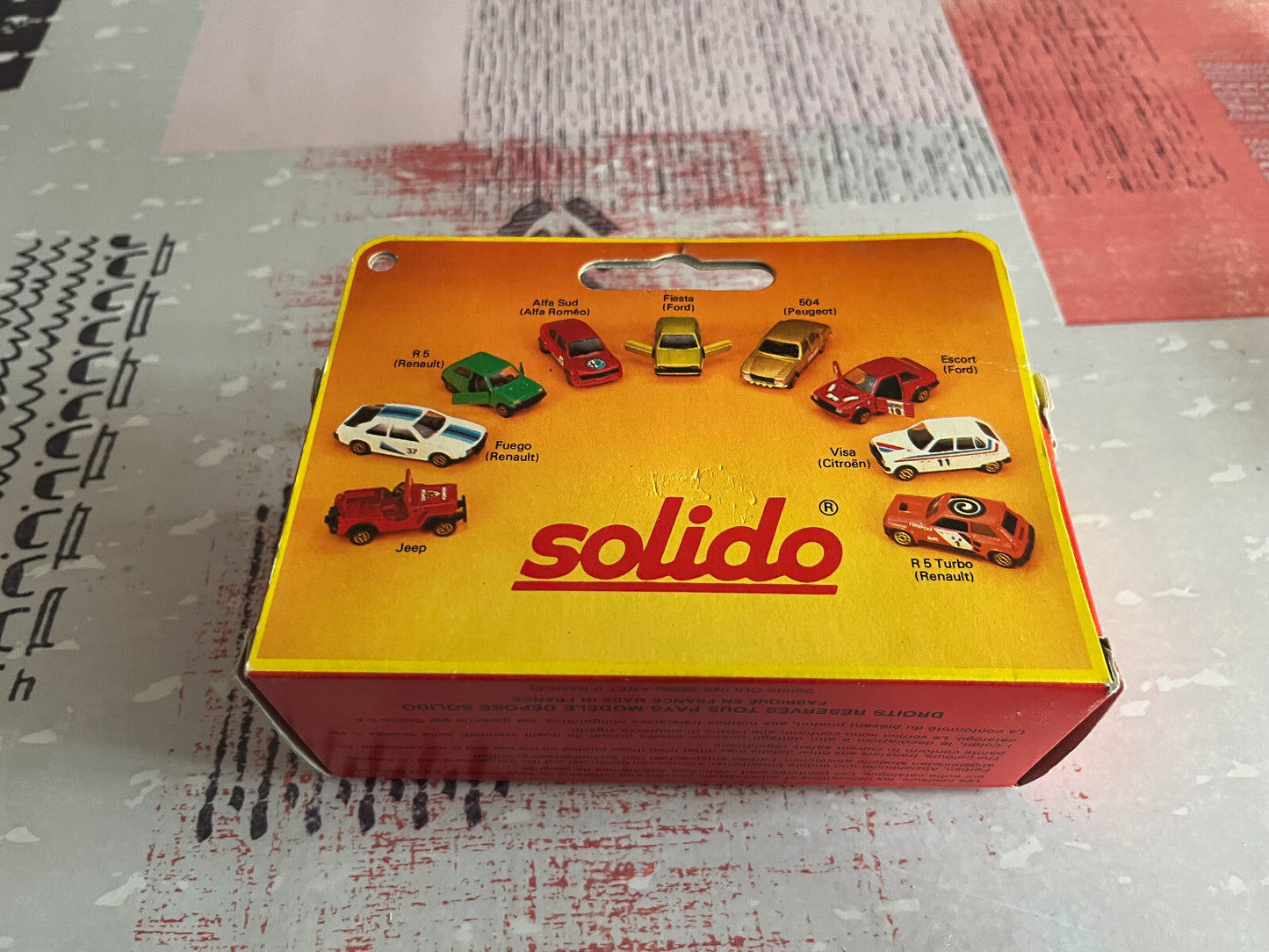 Voiture Miniature Peugeot 504 Coupé V6 Banzai Solido France au 1/43