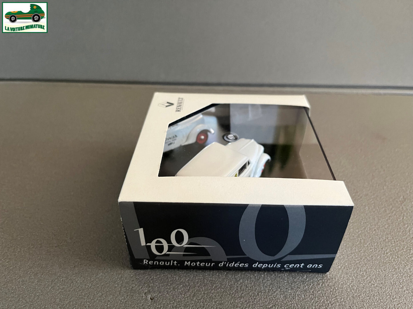 Voiture Miniature Renault Juvaquatre Thomson Centenaire Eligor au 1/43