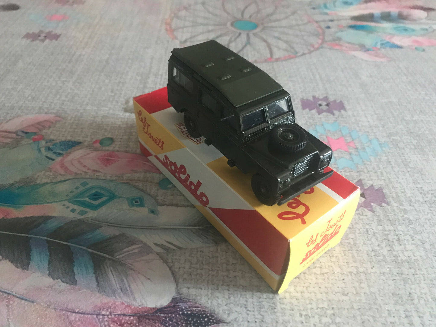 Voiture Miniature Land Rover 1978 Solido Hachette au 1/43