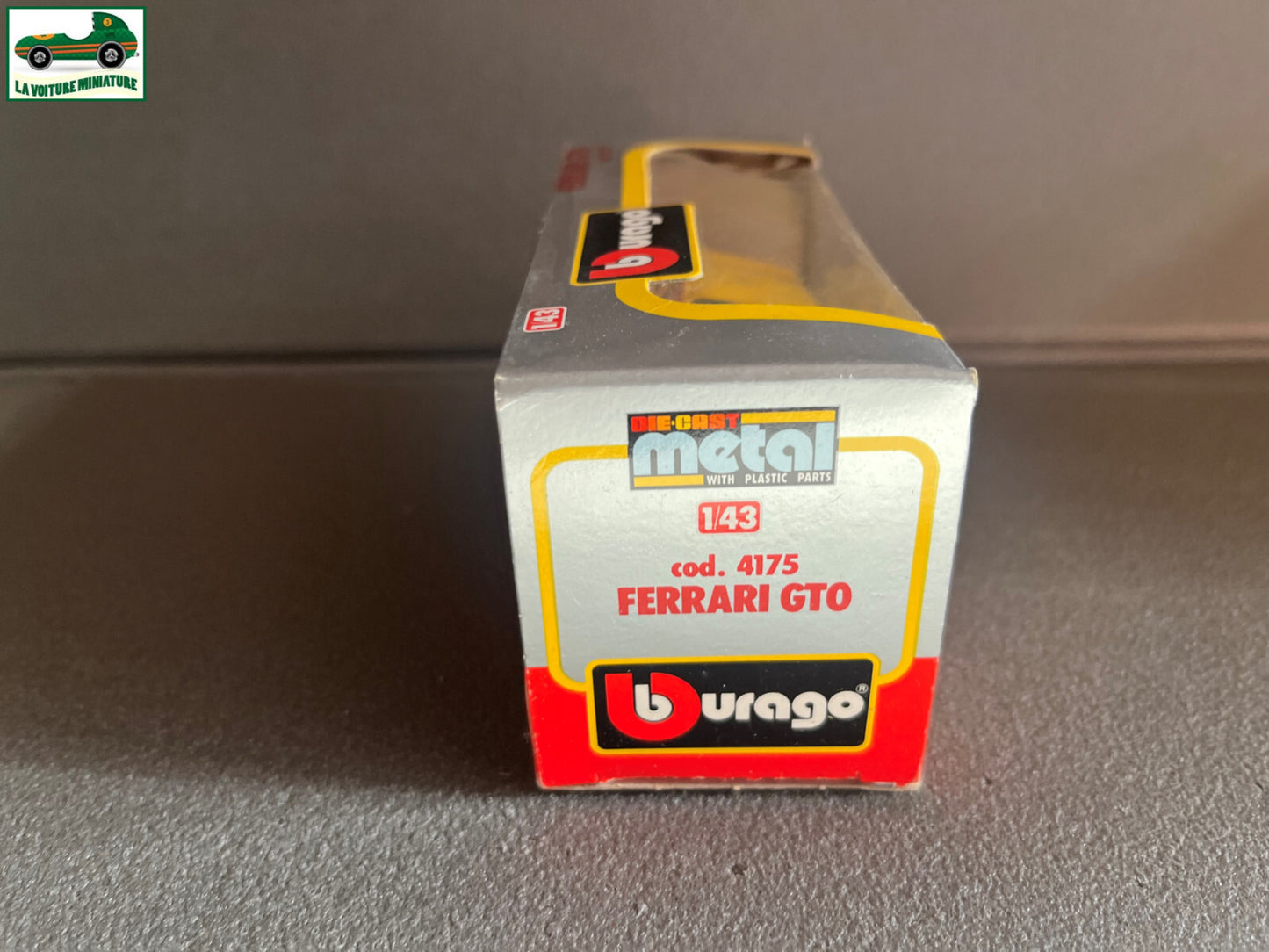 Voiture miniature Collection Ferrari GTO cod 4175 Burago 1/43