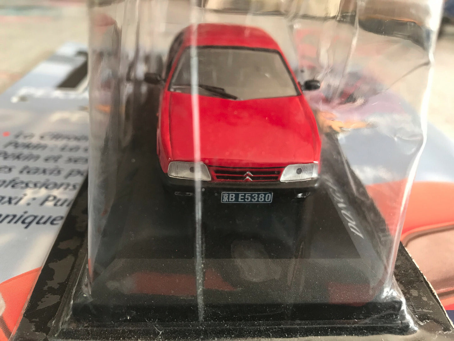 Voiture Miniature Dong Feng 988 Beijing 2000 Citroen Taxi Du Monde 1/43 Altaya