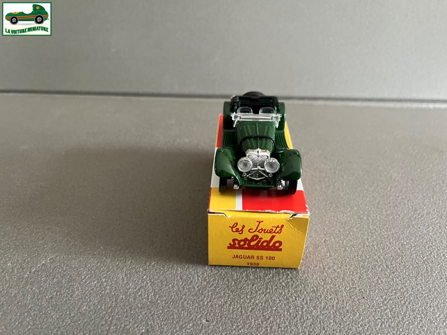 Voiture Miniature Jaguar SS 100 1938 Solido Hachette 1/43
