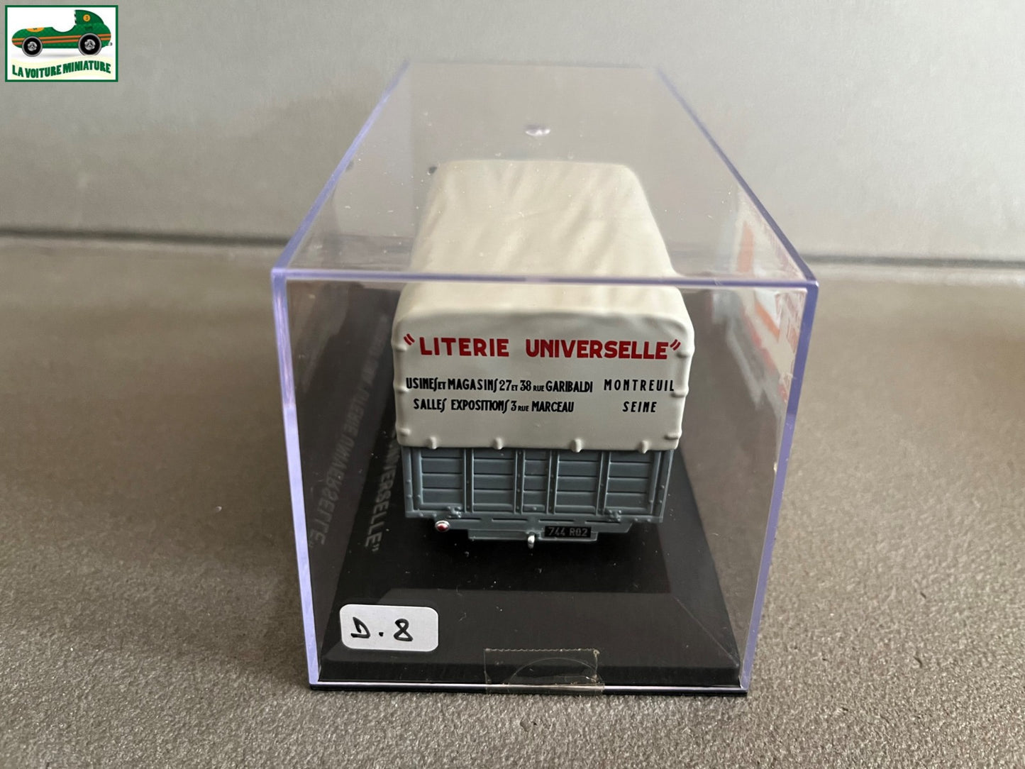 Voiture Miniature Camion Publicitaire Peugeot DMA Literie Universelle au 1/43