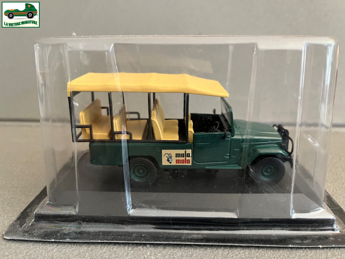 Voiture Miniature Toyota BJ Africa Safari Park 1970 Taxi Du Monde au 1/43 Altaya