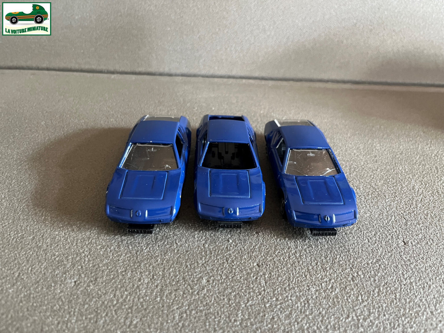 Ancienne Miniature Voiture Lot de 3 Renault Alpine Norev Jet Car au 1/43 Pièces