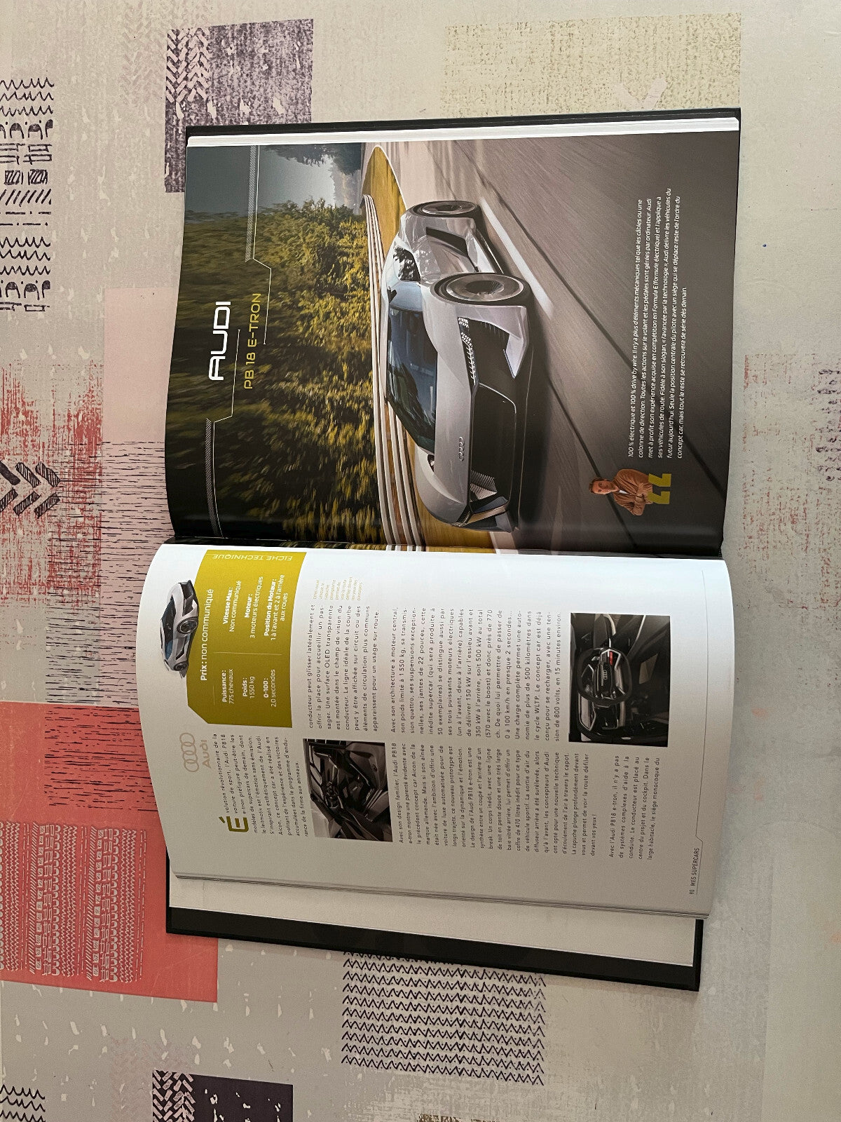 Livre Voiture Automobile Mes Super Cars Bruce Jouanny Casa Editions