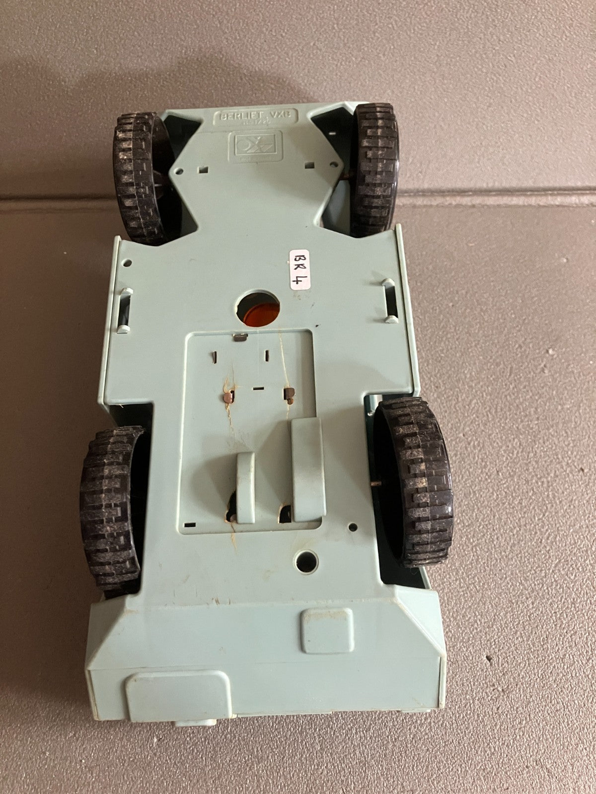 Jouet Ancien Voiture Miniature Militaire Berliet VXB Ambulance Mont Blanc 1/20