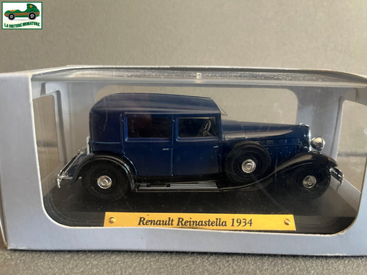 Voiture Miniature Renault Reinastella 1934 Solido Atlas au 1/43