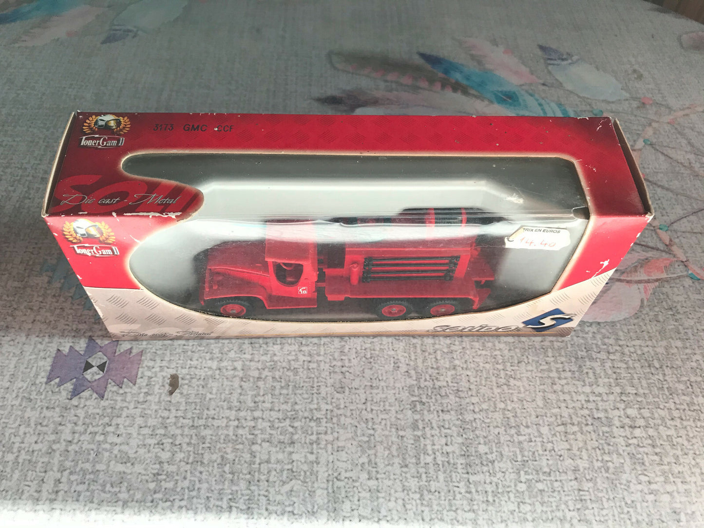Voiture Miniature Pompiers Camion 3173 GMC CCF Solido TonerGam 1/50