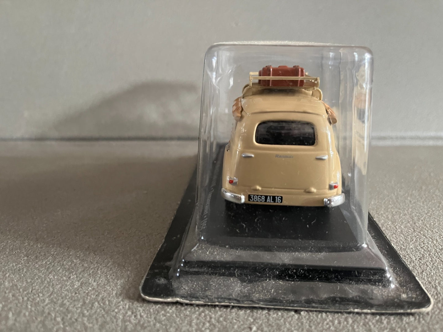 Voiture Miniature Renault Colorale Savane 1955 Taxi Du Monde au 1/43 Altaya