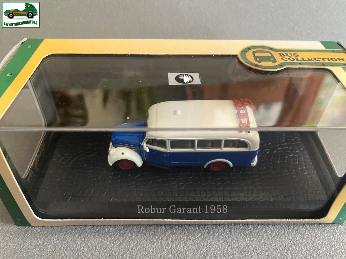 Voiture miniature Robur Garant 1958 Autobus Bus Collection Atlas 1/72