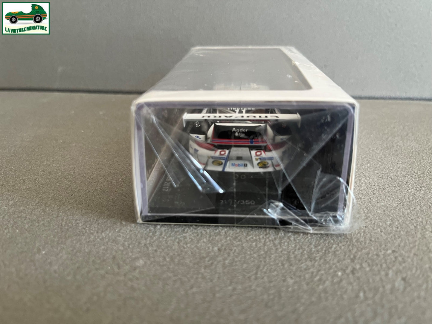 Voiture Miniature Porsche 911 GT3 Cup Loeb Carrera Cup France 2017 Spark au 1/43