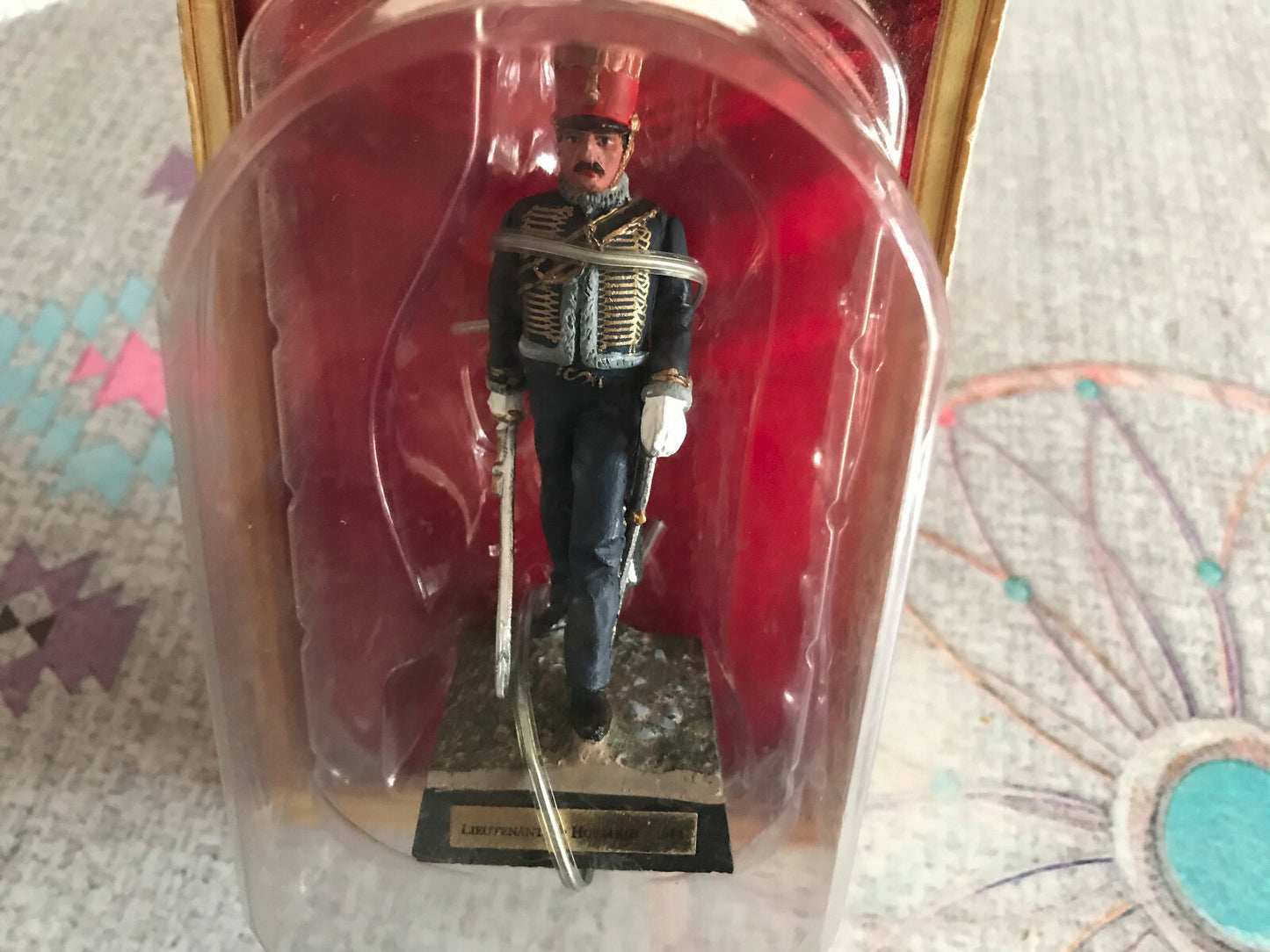 Soldat Plomb Lieutenant Hussards 1814 Empire Napoléon