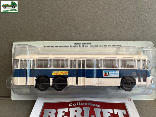 Voiture miniature Camion Berliet PBR 10 Autocar Autobus Bus Hachette 1/43