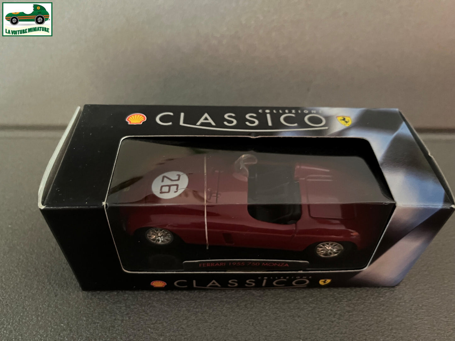 Voiture Miniature Ferrari 1955 750 Monza Collection Classico Shell