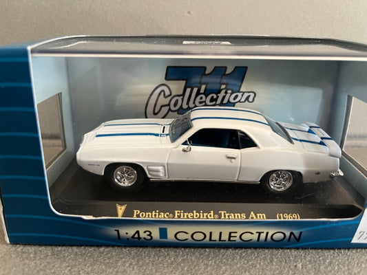 Voiture Miniature Américaine Pontiac Firebird Trans AM 1969 711 Collection 1/43