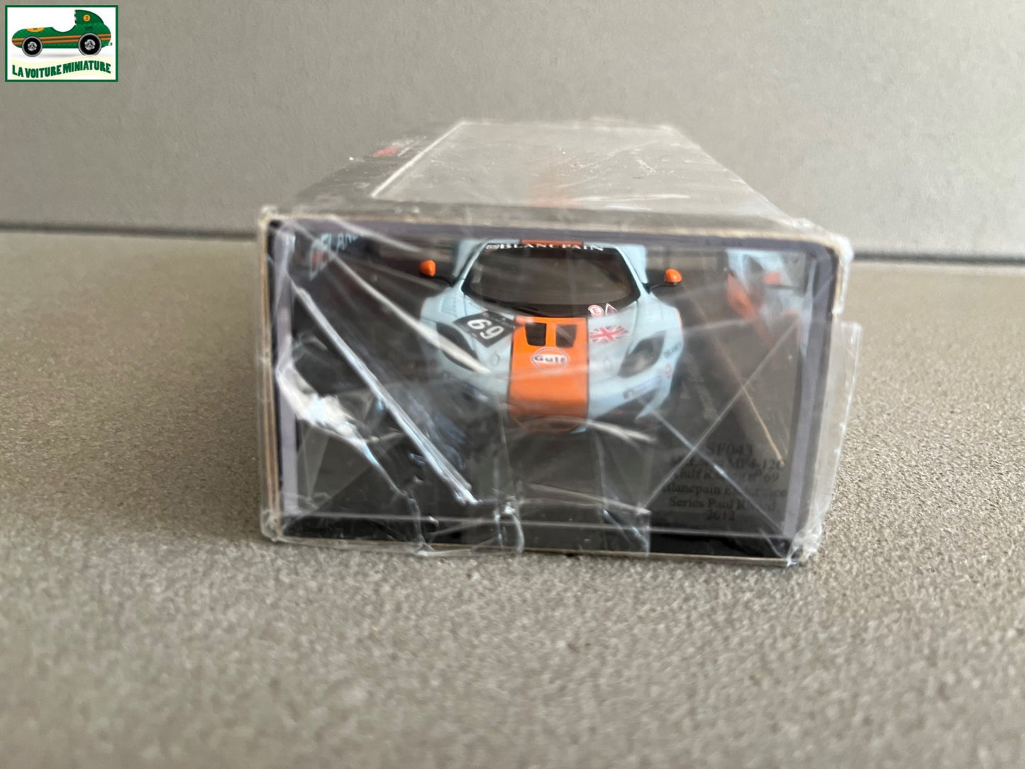Voiture Miniature McLaren MP4-12C Gulf Racing Paul Ricard 2012 TSM Spark 1/43