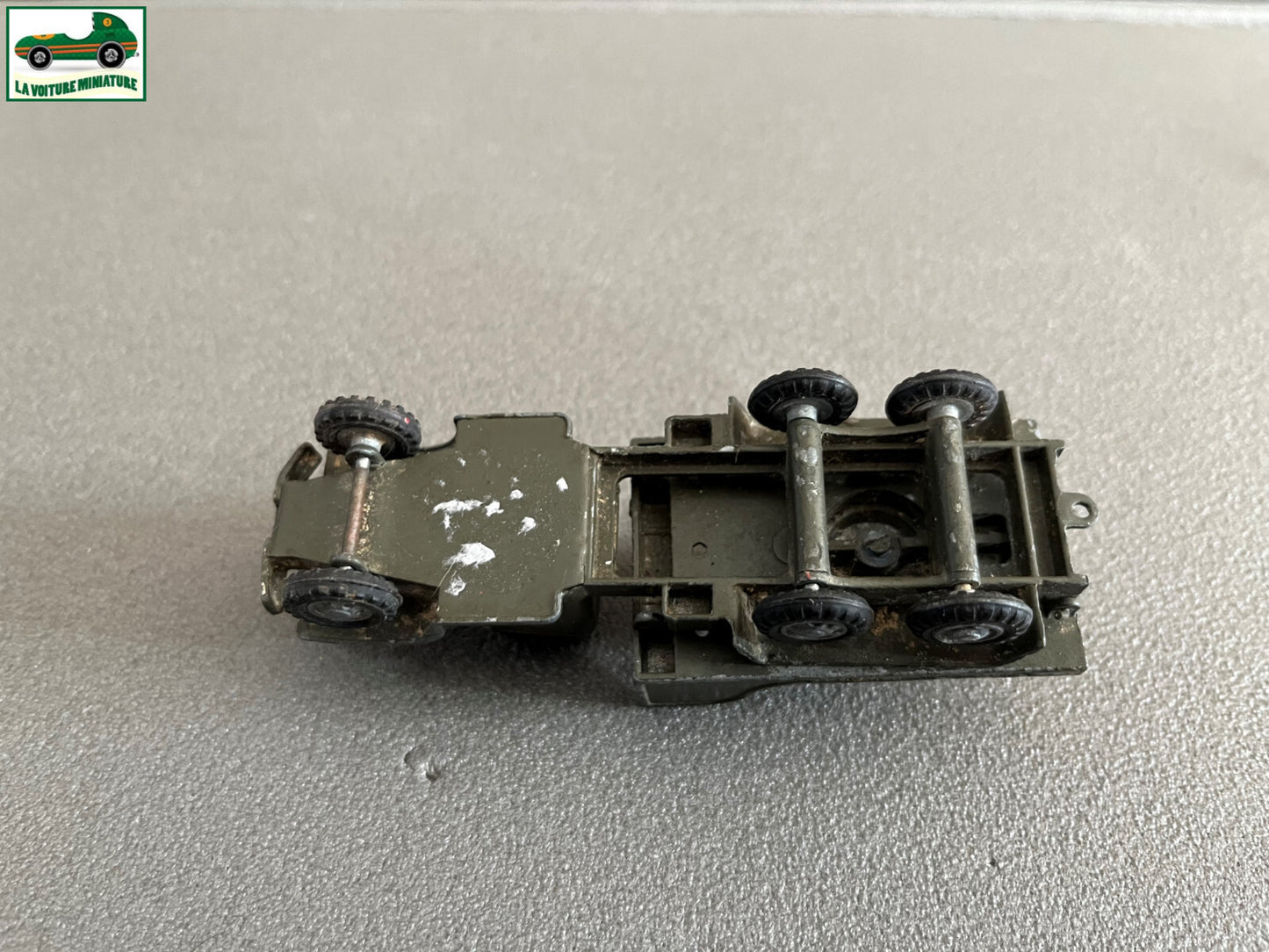 Ancienne Miniature Militaire Camion Blindé Dodge 6x6 France Jouets Epave