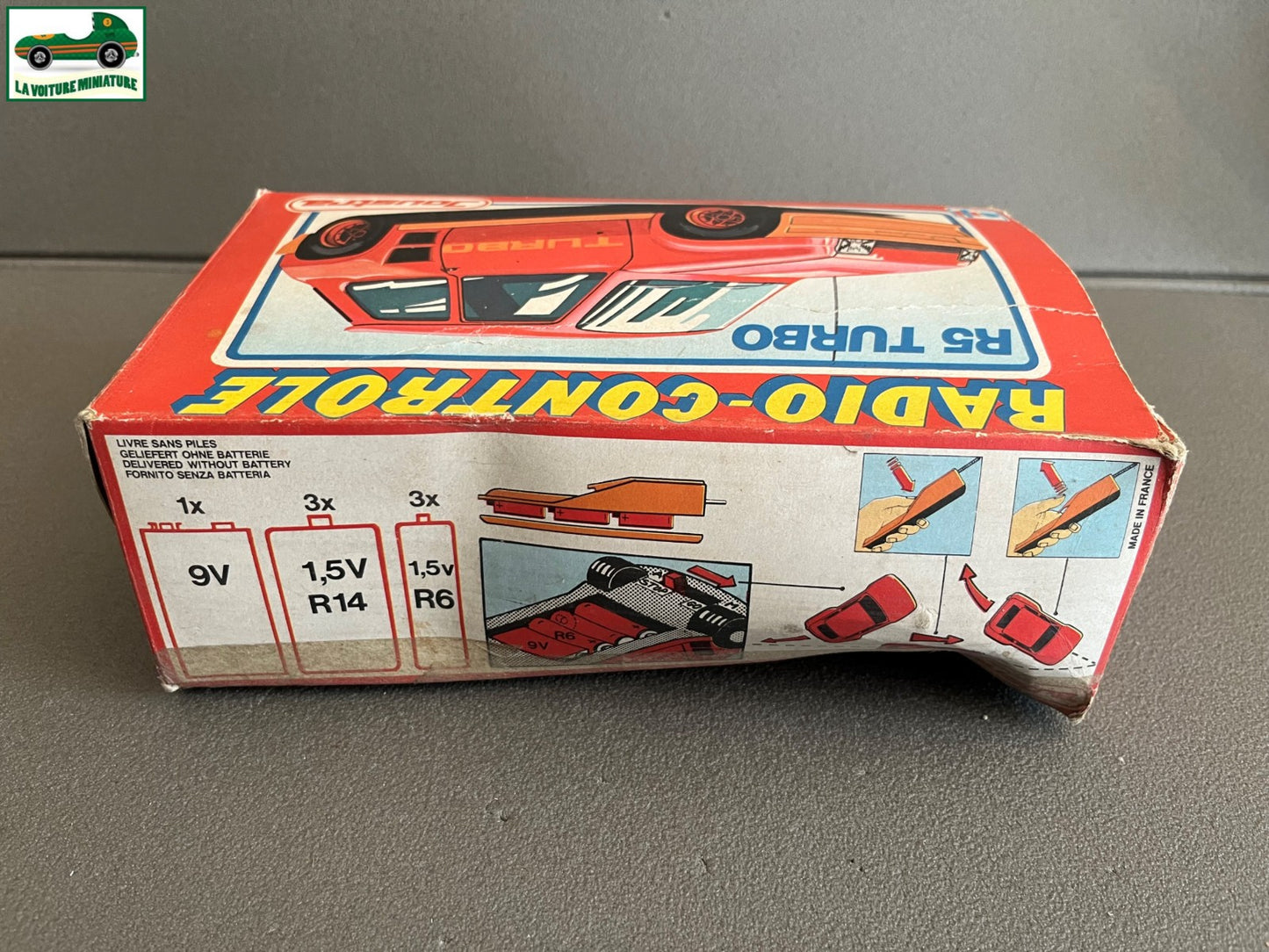 Jouet Ancien Voiture miniature Renault R5 Turbo Ceji France Vintage Défauts