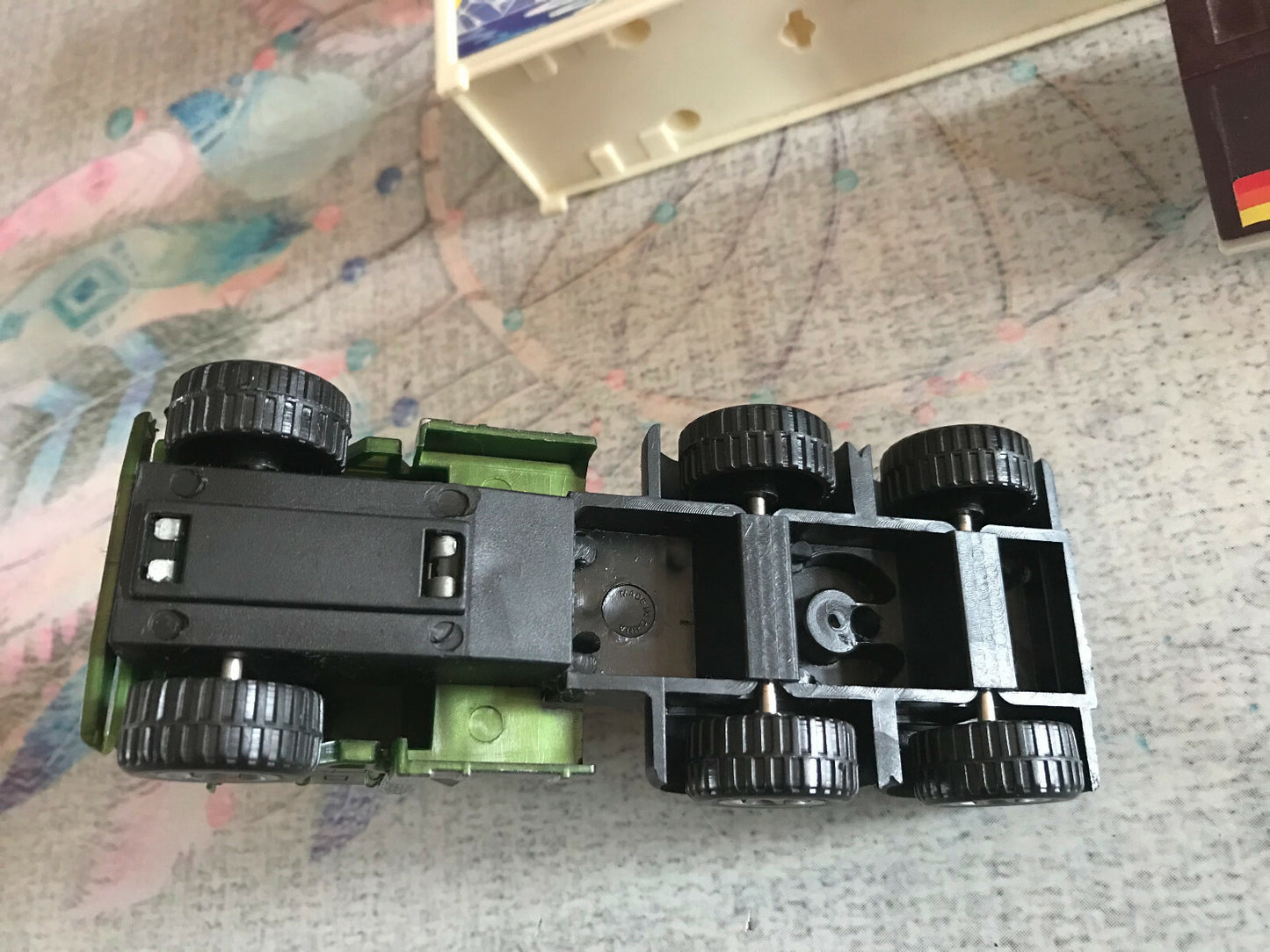 Ancienne Miniature Camion Semi Remorque Alaska Bear Prestige Express Plastique
