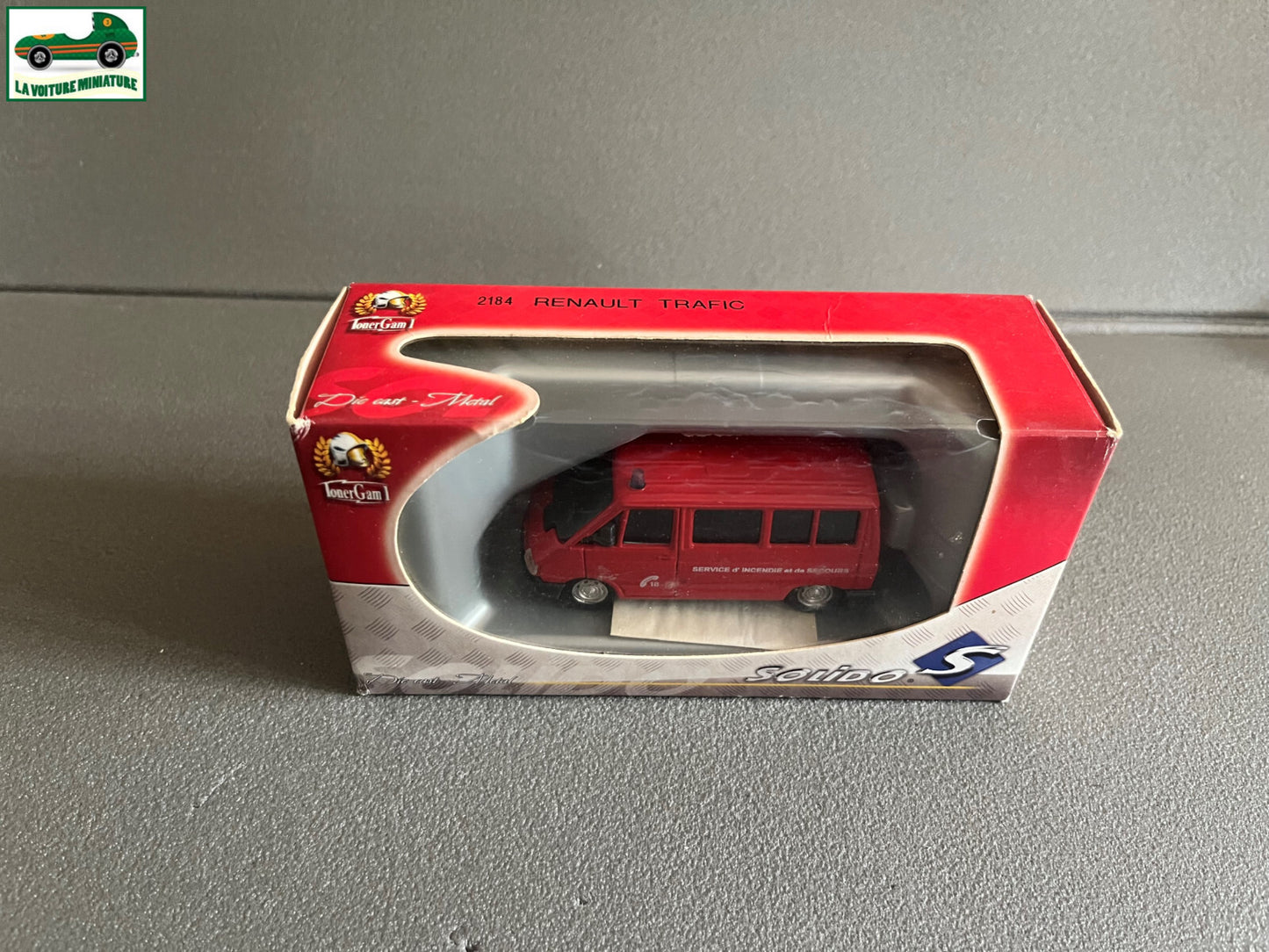 Voiture Miniature Camion Renault Trafic Pompiers Solido au 1/50