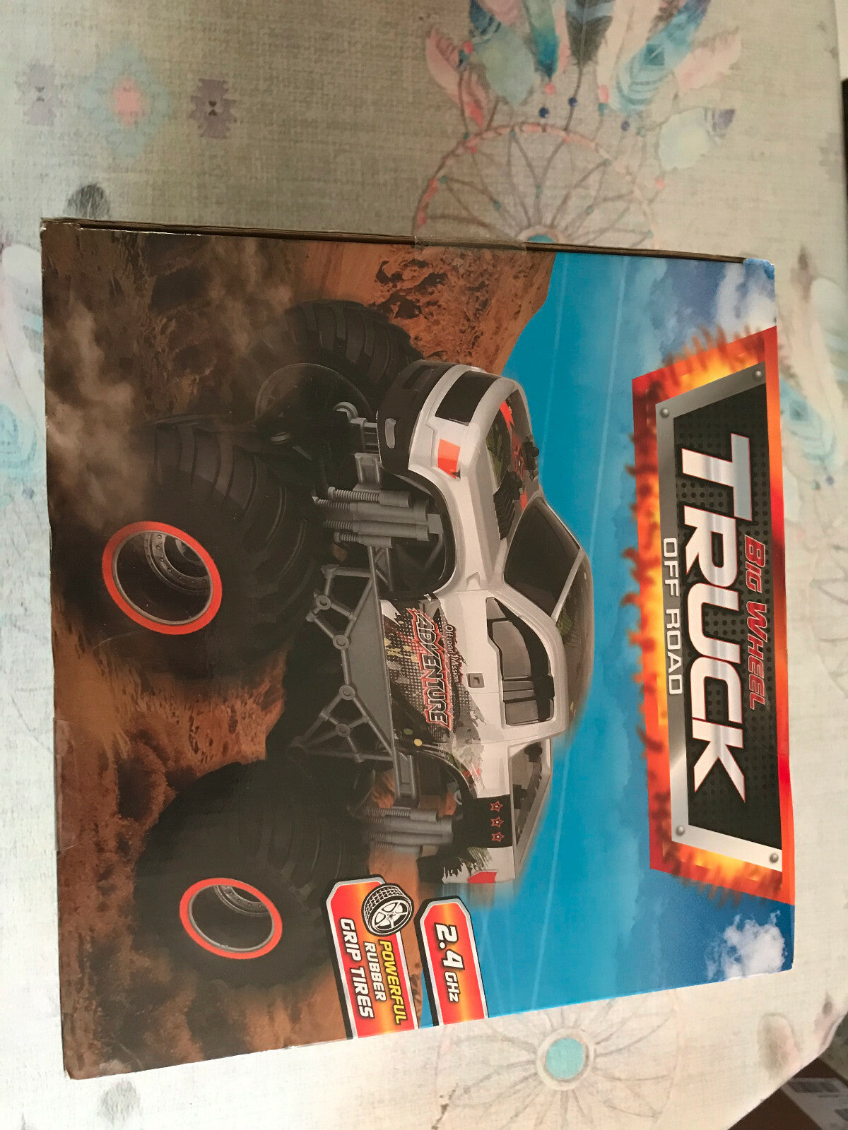 Voiture Miniature Radiocommandée Monster Truck Big Wheel Off Road 2,4ghz