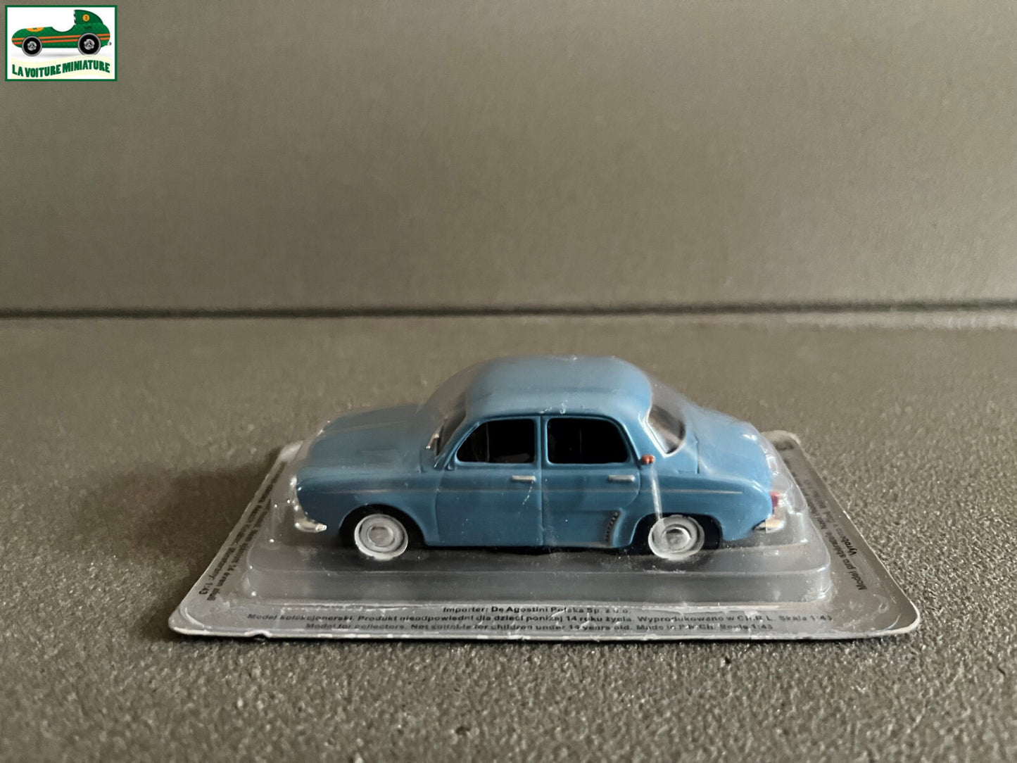 Voiture Miniature Renault Dauphine IST DeAgostini Ixo Presse au 1/43