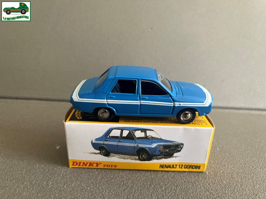 Voiture miniature Renault 12 Gordini Dinky Toys Atlas au 1/43