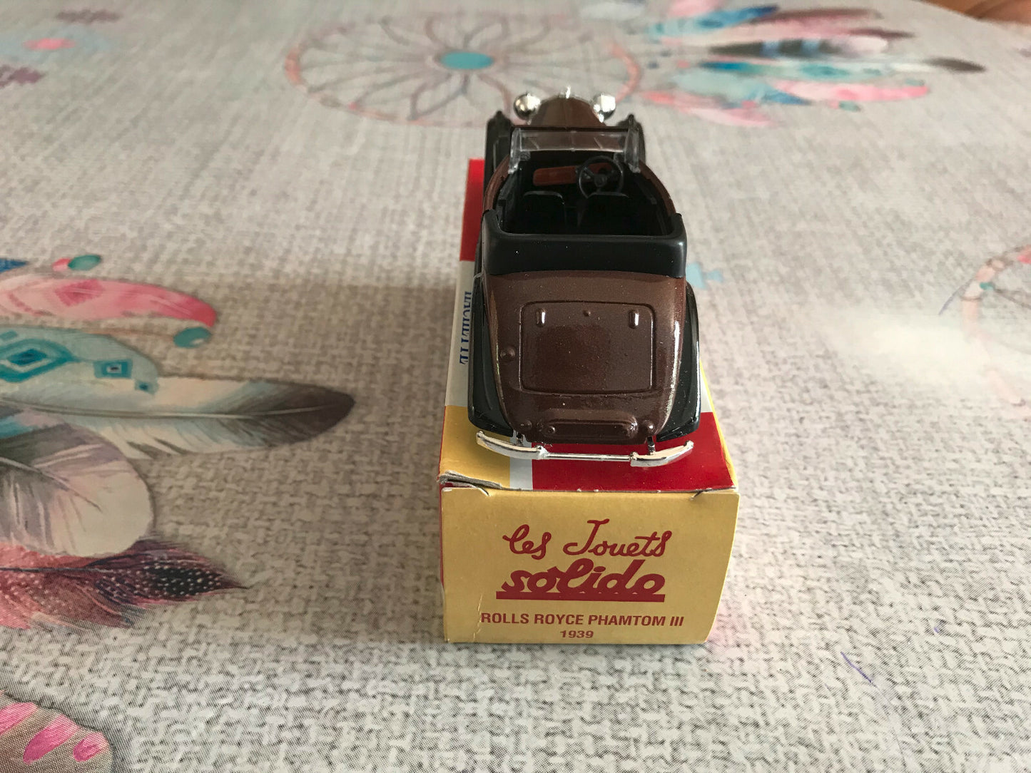 Voiture Miniature Rolls Royce Phamtom III 1939 Solido Hachette au 1/43