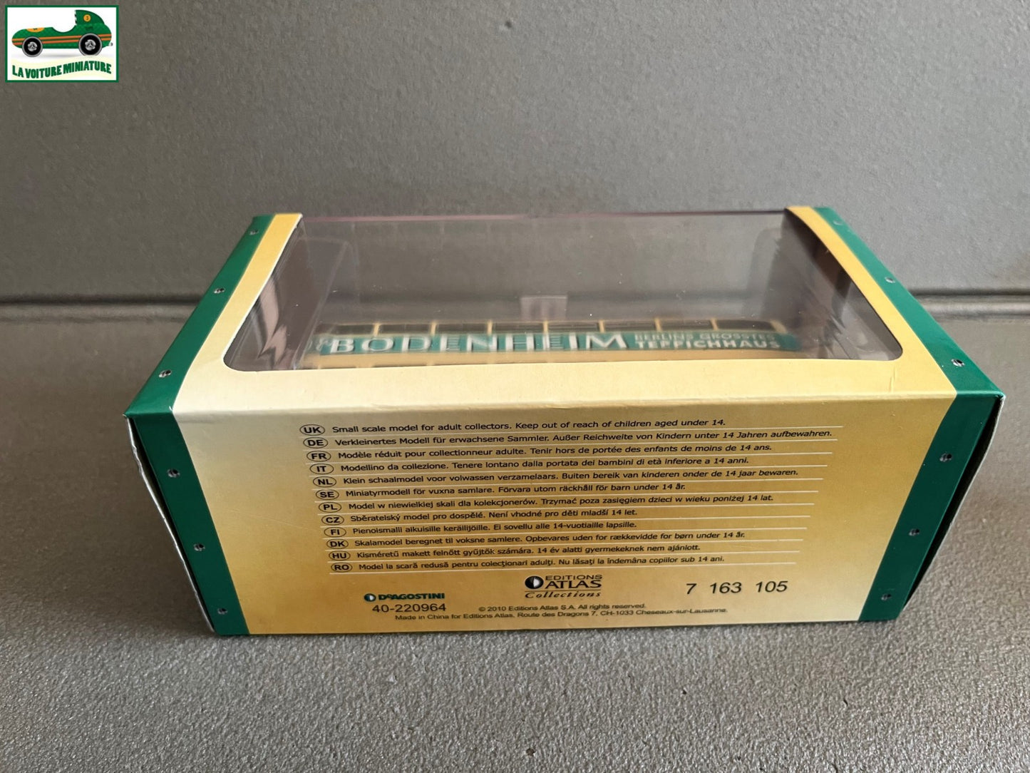 Voiture miniature Bussing D 2 U 1951 Autocar Autobus Bus Collection Atlas 1/72