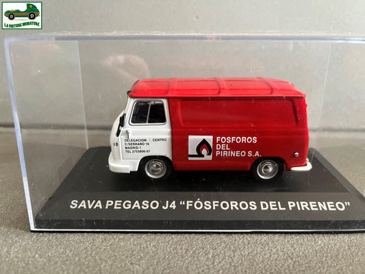 Voiture Miniature Camion Publicitaire Sava Pegaso J4 Fosforos Pirineo au 1/43