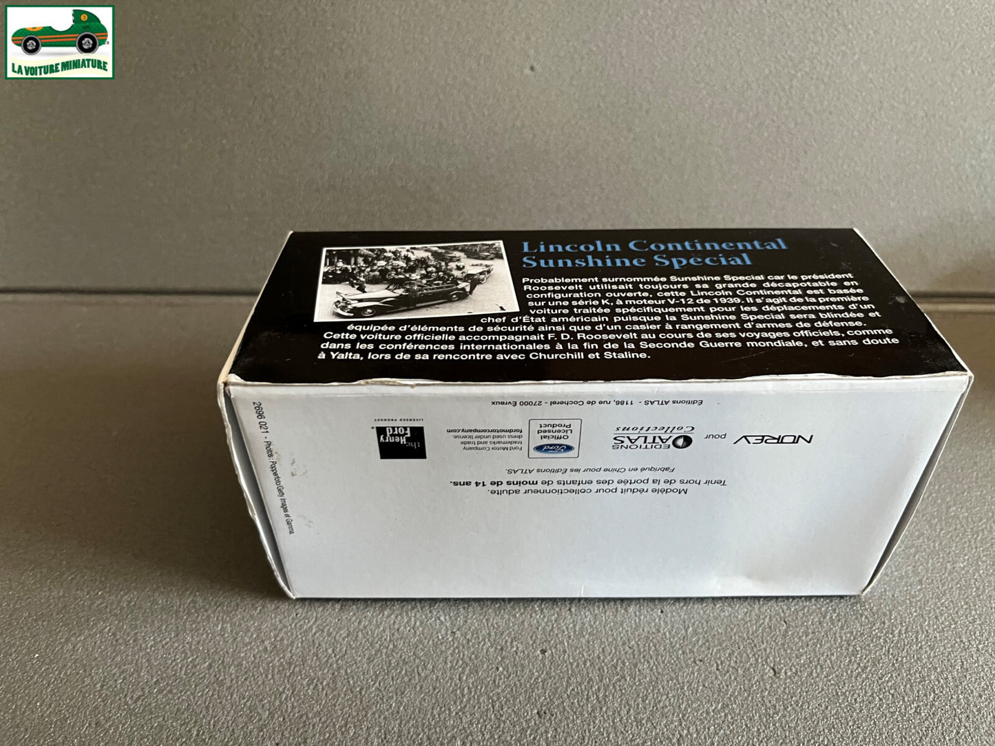 Voiture Miniature Lincoln Continental Sunshine Special Prsident Chef Etat 1/43
