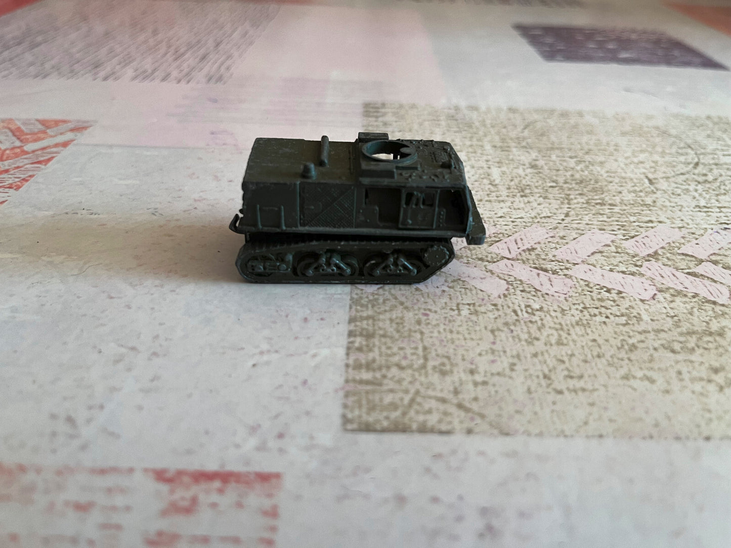 Miniature Militaire Tank Char Ancien Blindé Deoma N 10 Made in Italy