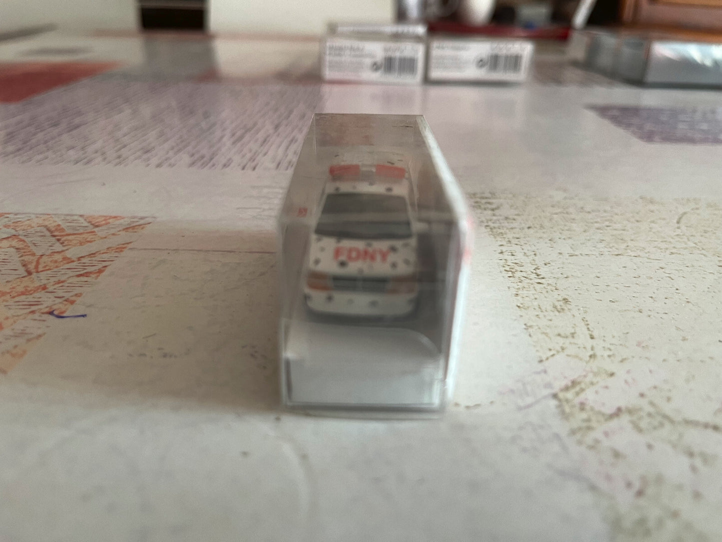 Voiture Miniature Dodge Ram Van Busch Germany 1/87 HO