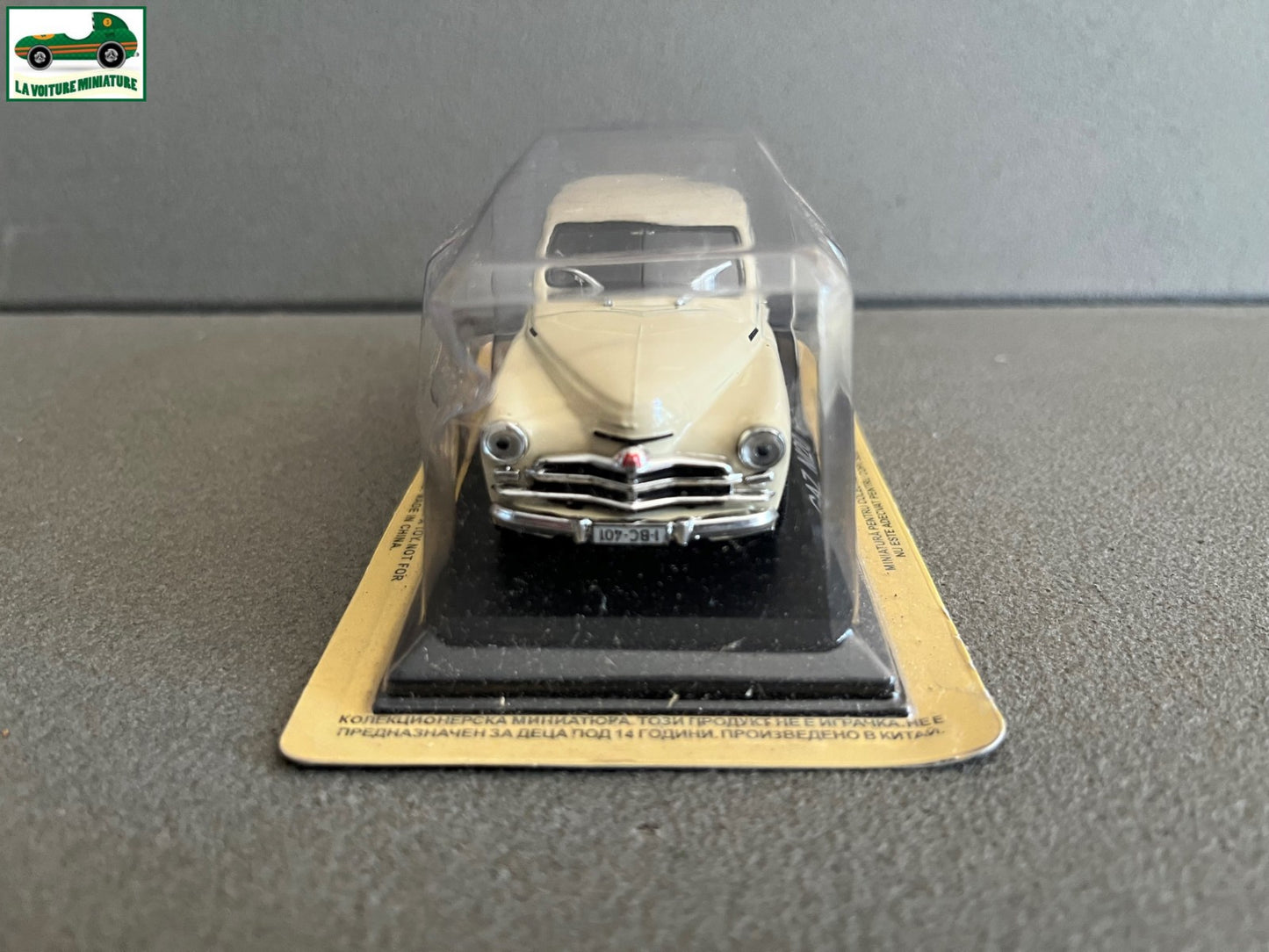 Voiture Miniature Gaz M20 Pobeda Ixo DeAgostini URSS Pays Est Russie 1/43
