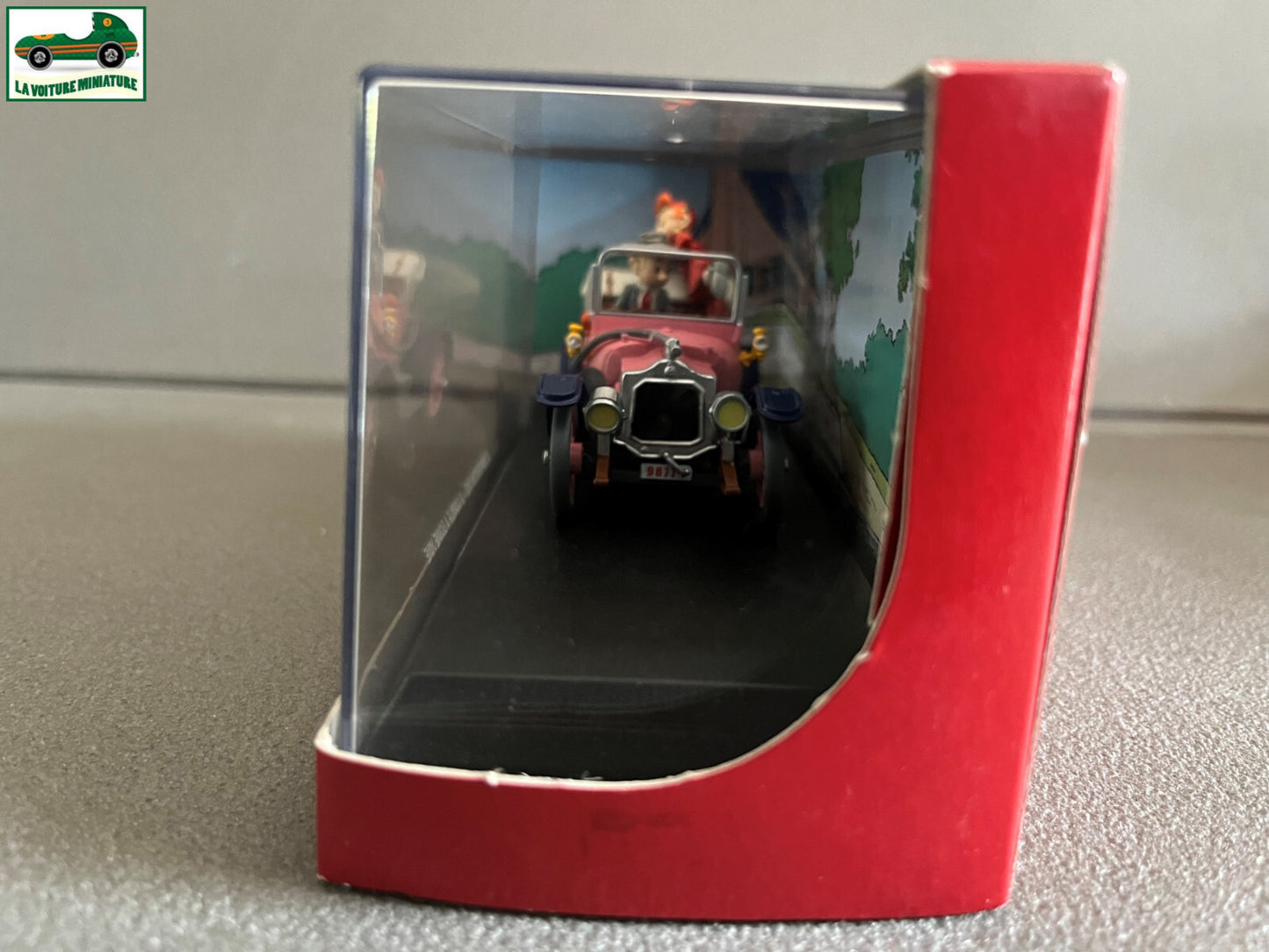 Voiture Miniature De Dion Bouton 1912 La Gorille à Bonne Mine Spirou 1/43