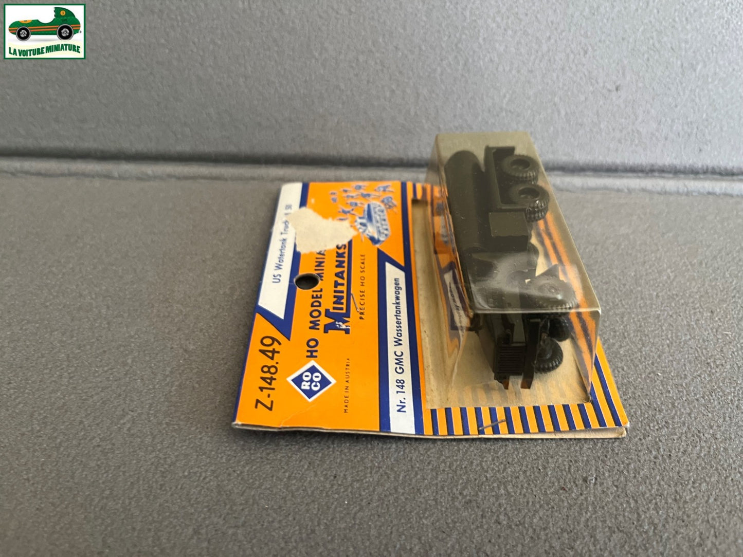 Miniature Engin Militaire Camion Z-148.49 US Watertank Roco Minitanks 1/87 HO